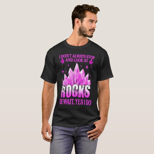Geologist Rock Collector Paleontologist Geology T-Shirt (Vorne ganz)