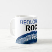 *~* GEOLOGISTEN ROCK Kristall Geode Lapidary Agate Kaffeetasse (Vorderseite Links)