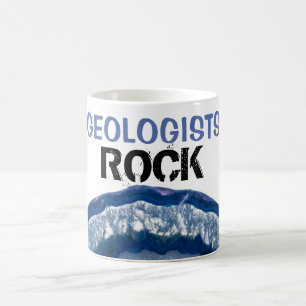 *~* GEOLOGISTEN ROCK Kristall Geode Lapidary Agate Kaffeetasse