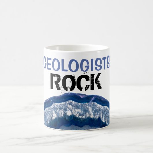 *~* GEOLOGISTEN ROCK Kristall Geode Lapidary Agate Kaffeetasse (Mittel)