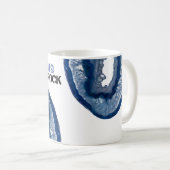 *~* GEOLOGISTEN ROCK Kristalle Geode Lapidary Agat Kaffeetasse (VorderseiteRechts)