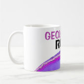 *~* GEOLOGISTEN ROCK Stones Lapidary Agate Crystal Kaffeetasse (Links)