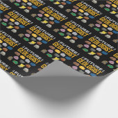 Geologistudentin Geschenkpapier (Ecke)