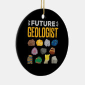 Geologistudentin Keramik Ornament (Rechts)