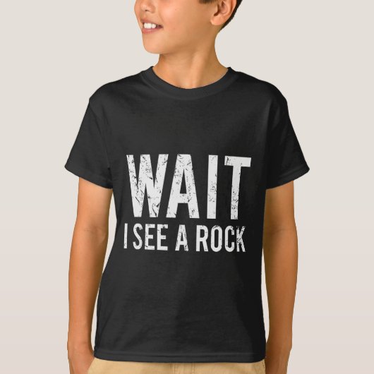 Geology Funny Rock Mineral Collector Humor Gift Te T-Shirt (Vorderseite)