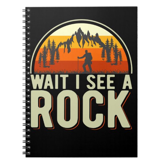 Geology Funny Rock sammelnde Geologe Notizblock (Vorderseite)