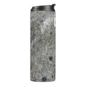 Geology Granite Rock Texture Custom Name Thermosbecher (Nach links gedreht)