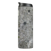 Geology Granite Rock Texture Custom Name Thermosbecher (Nach rechts gedreht)