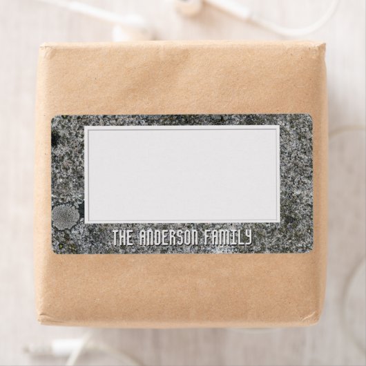 Geology Grey Granite Rock Texture Aufkleber (Insitu)