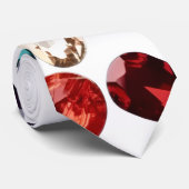 Geology - Men's Custom Necktie Krawatte (Gerollt)