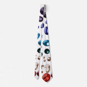 Geology - Men's Custom Necktie Krawatte (Rückseite)