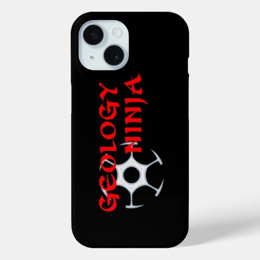 Geology Ninja Phone Case (Rückseite)