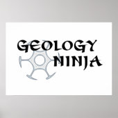 Geology Ninja Poster (Vorne)