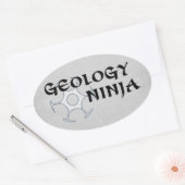 Geology Ninja Sticker (Umschlag)