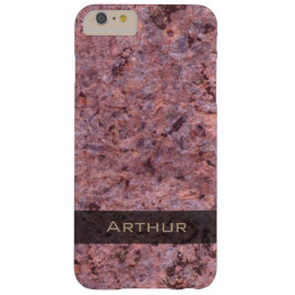 Geology Pink Rock Texture Foto iPhone 16 Hülle