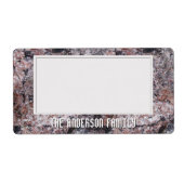 Geology Pinkish Rock Texture Aufkleber (Vorne)