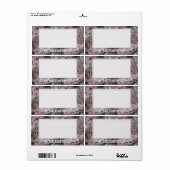 Geology Pinkish Rock Texture Aufkleber (Vorne)