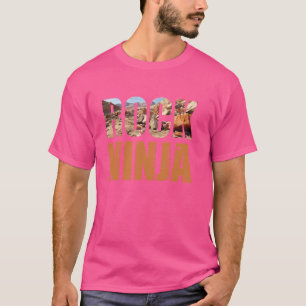 Geology Rock Collections Rock Ninja T-Shirt