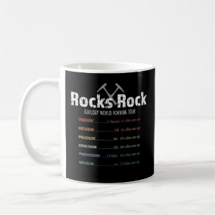 Geology Rock Concert Tour Rocks Rock Kaffeetasse