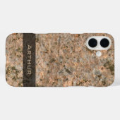 Geology Rock Texture Foto Case-Mate iPhone Hülle (Rückseite (Horizontal))