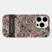 Geology Rock Texture Foto Case-Mate iPhone Hülle (Rückseite (Horizontal))