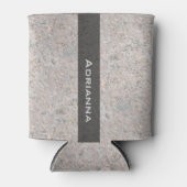 Geology Rock Texture mit Namen Dosenkühler (Vorderseite)