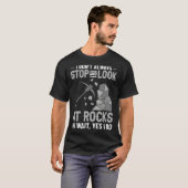 Geology Rockhounding Rock Geode Geologist Collecto T-Shirt (Vorne ganz)