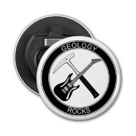 Geology Rocks Button Flaschenöffner