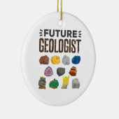 Geology Rocks Gems, der zukünftige Geologe Keramik Ornament (Rechts)