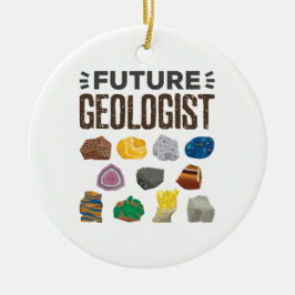 Geology Rocks Gems, der zukünftige Geologe Keramik Ornament