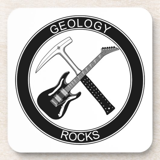 Geology Rocks Hard Plastic Untersetzer (Vorderseite)