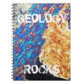 Geology Rocks - Mineral Notebook Notizblock (Vorderseite)