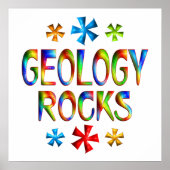 GEOLOGY ROCKS POSTER (Vorne)