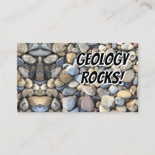 GEOLOGY ROCKS! VISITENKARTE (Vorderseite)