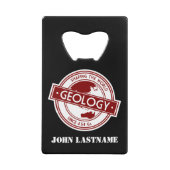 Geology- Shaping the World Logo (Asia/Australia) Geldkarten Flaschenöffner (Vorderseite)