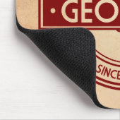 Geology- Shaping the World Logo (Asia/Australia) Mousepad (Ecke)