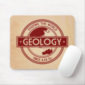 Geology- Shaping the World Logo (Asia/Australia) Mousepad (Mit Mouse)