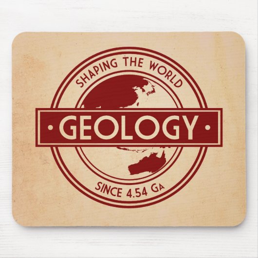 Geology- Shaping the World Logo (Asia/Australia) Mousepad (Vorne)