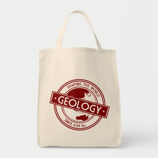 Geology- Shaping the World Logo (Asia/Australia) Tragetasche (Vorne)
