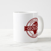 Geology- Shaping the World Logo (Europa) Jumbo-Tasse (Vorderseite Rechts)