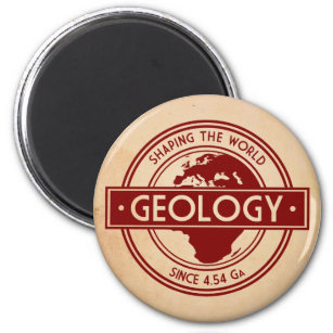 Geology- Shaping the World Logo (Europa) Magnet