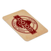 Geology- Shaping the World Logo (Europa) Magnet (Rechte Seite)