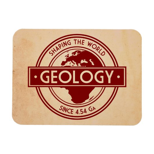 Geology- Shaping the World Logo (Europa) Magnet (Horizontal)