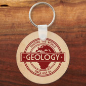 Geology- Shaping the World Logo (Europa) Schlüsselanhänger (Vorderseite)