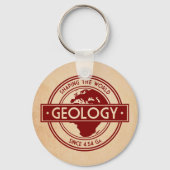 Geology- Shaping the World Logo (Europa) Schlüsselanhänger (Rückseite)