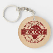 Geology- Shaping the World Logo (Europa) Schlüsselanhänger (Vorderseite)
