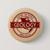 Geology- Shaping the World Logo (North America) Button (Vorderseite)