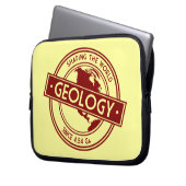 Geology- Shaping the World Logo (North America) Laptopschutzhülle (Vorderseite Links)
