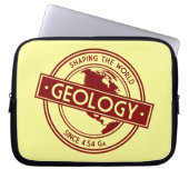 Geology- Shaping the World Logo (North America) Laptopschutzhülle (Vorderseite)