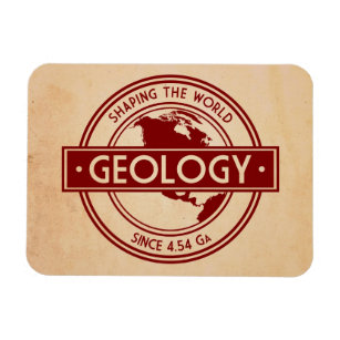 Geology- Shaping the World Logo (North America) Magnet